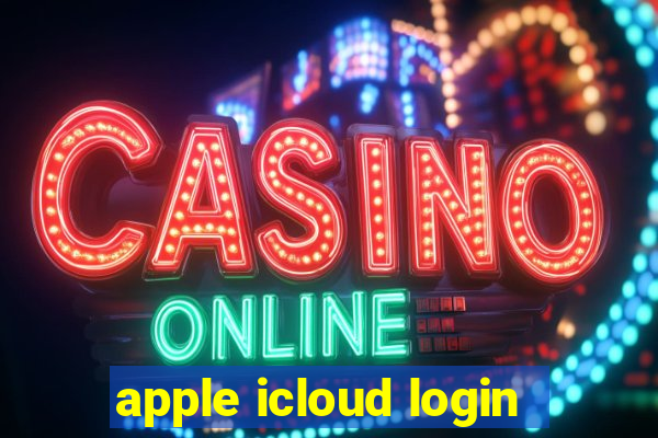 apple icloud login